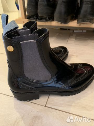 Сапоги резиновые trussardi оригинал новые