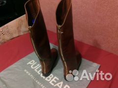 Новые сапоги pull bear демисезонные Новые сапоги pull bear демисезонные