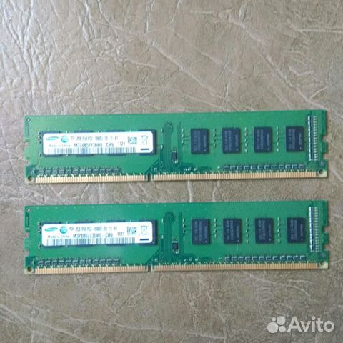 Оперативная память SAMSUNG DDR 3 13331600MHz 2 Gb