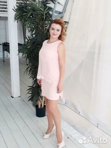 Вечернее нежное платье