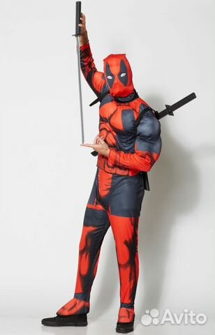 Карнавальный костюм Дэдпул - lux Карнавальный костюм Дэдпул - lux
