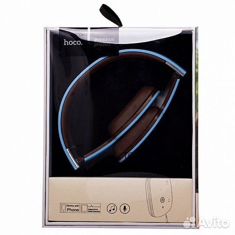 Новые Bluetooth-наушники с микрофоном Hoco W4