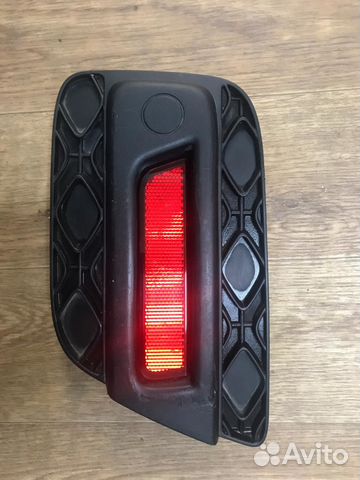 Renault sandero stepway накладка заднего бампера