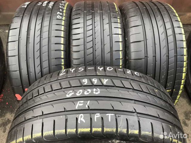 Шины бу R20 245 40 и 275 35 Goodyear Eagle F1 RFT Шины бу R20 245 40 и 275 35 Goodyear Eagle F1 RFT