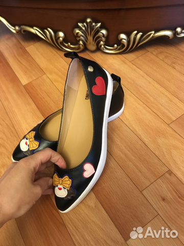 Балетки love moschino