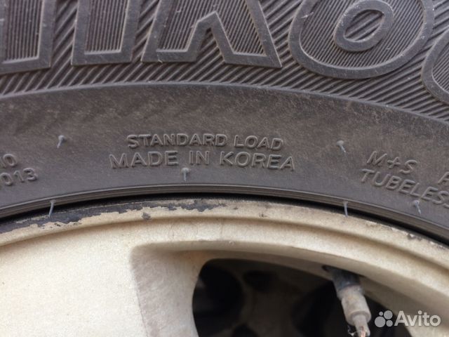 Hankook dynapro ATM RF10 225/70 R15 100T на дисках