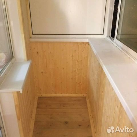 Балкон с отделкой Балкон с отделкой