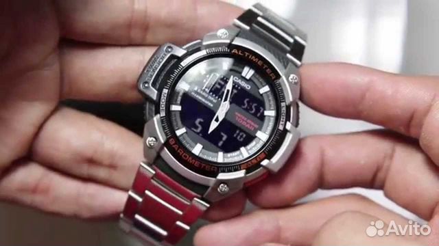 Новые мужские часы Casio SGW-450HD-1B Новые мужские часы Casio SGW-450HD-1B