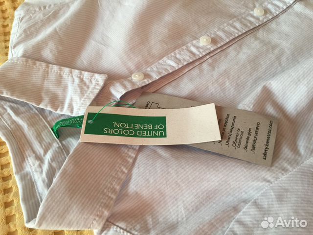 Рубашка Benetton новая 120