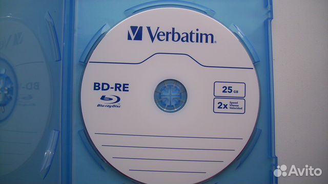 Авито blu ray. Verbatim 53250.