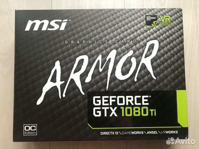 Видеокарта MSI GeForce GTX 1080 Ti