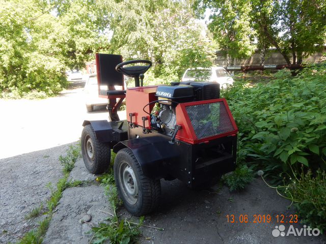 Мини-трактор 4х4