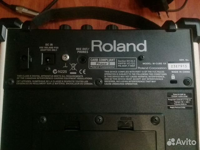 Комбоусилитель Roland Micro Cube GX