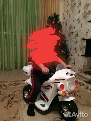 Мотоцикл детский на аккумуляторе