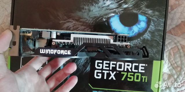 Видеокарта Gigabyte GTX 750 ti