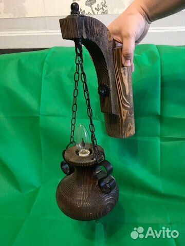 Декоративный светильник под старину Декоративный светильник под старину