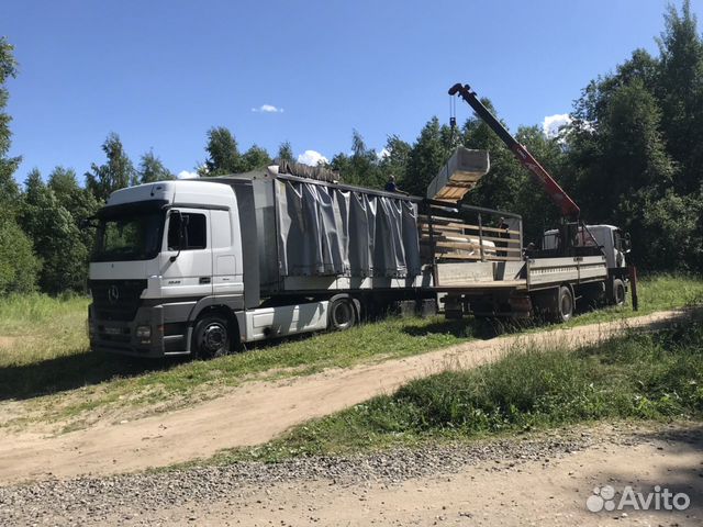 Грузоперевозки круглосуточно гидроборт шаланда