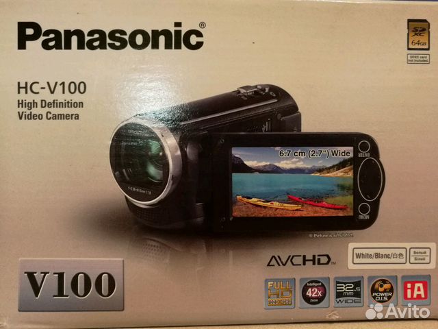 Видеокамера Full HD hc-v100