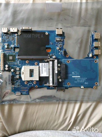 Материнская плата на Dell Precision M4800 Материнская плата на Dell Precision M4800