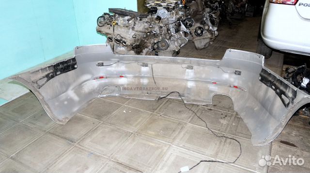 Бампер задний с парктроником Skoda Octavia A5