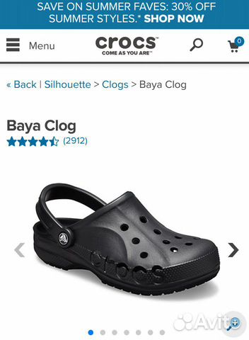 crocs 30 off