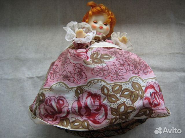 Кукла грелка на чайник самовар СССР