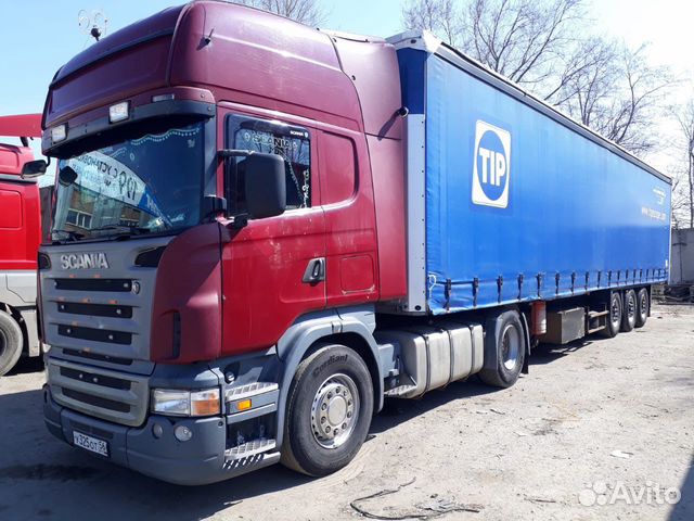 Scania 2007г.в+П/П schmitz 2007г.в