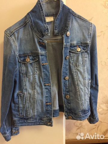 Джинсовая куртка zara