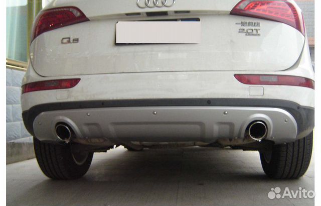 Накладки на передний и задний бампер Audi Q5 Накладки на передний и задний бампер Audi Q5