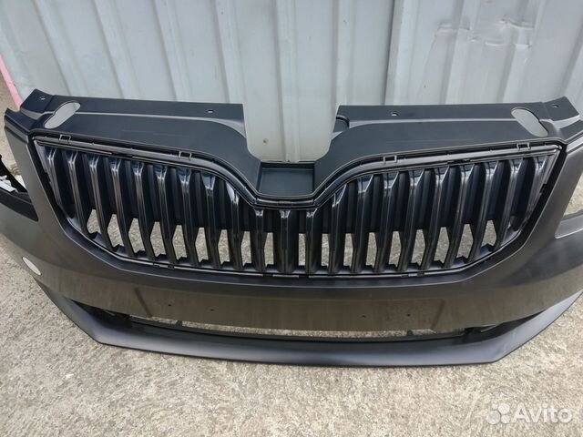 Бампер передний шкода октавия а7 новый