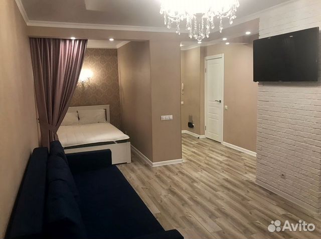 

Квартира-студия, 39 м², 2 кровати