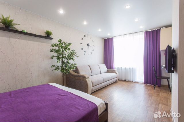 

1-к. квартира, 35 м², 2 кровати