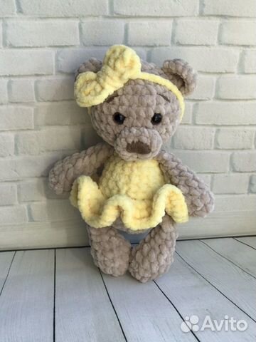 Вязаная мишка-малышка Вязаная мишка-малышка