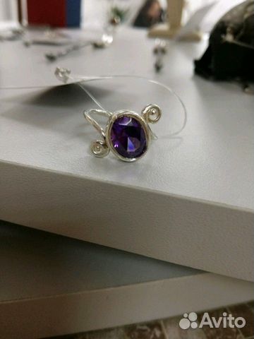 Кольцо серебряное