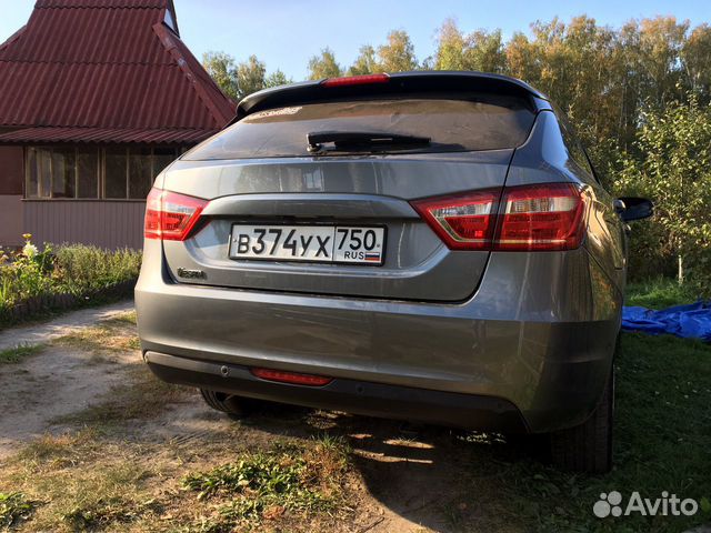 Бампер задний LADA vesta sw