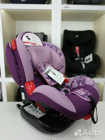 Автокресло 9-25кг изофикс Siger Кокон ART абстракц