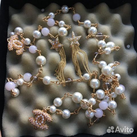 Комплект серьги колье