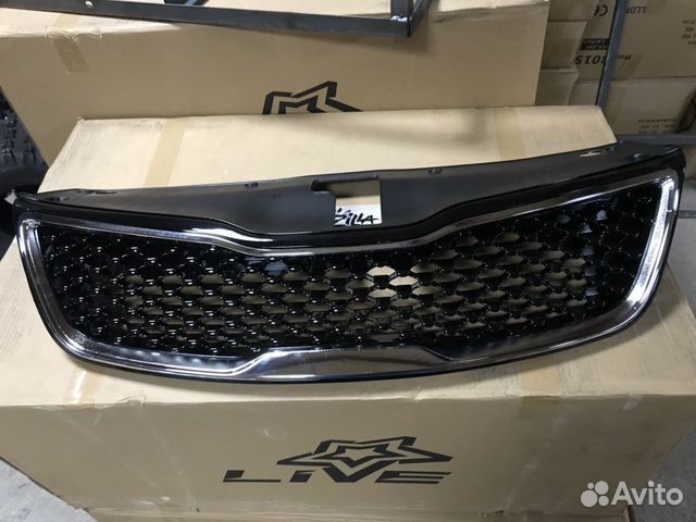 Решетка Радиатора Киа Рио 3 Решетка Радиатора Киа Рио 3