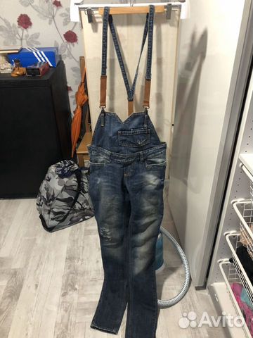 Джинсовый комбинезон Zara Джинсовый комбинезон Zara