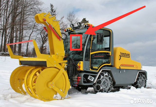 Стекло лобовое для boschung B4 Стекло лобовое для boschung B4