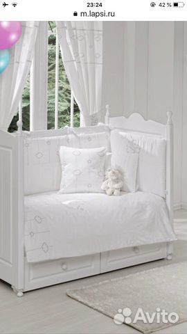 Комплект с бортиками Funnababy Luna Chic для детск Комплект с бортиками Funnababy Luna Chic для детск