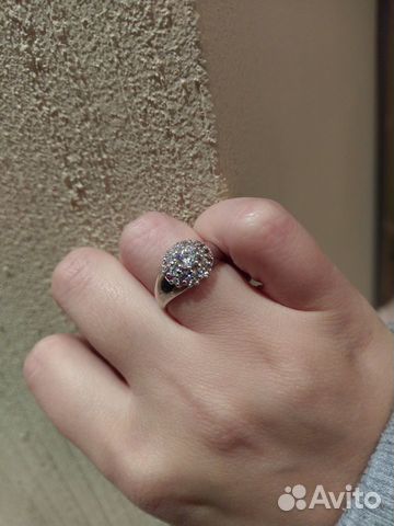 Серебряное кольцо 16.5 Sokolov