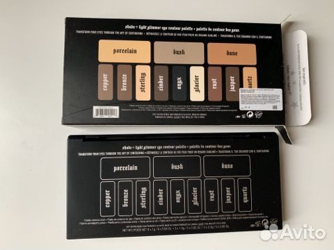 Shade AND light glimmer Палетка теней kat von d Но