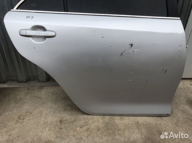 Дверь задняя правая тойота Камри 12-18г