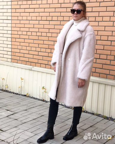 Пальто из овчины Max Mara