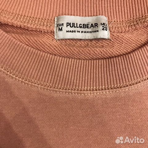 Свитшот Pull And Bear Oversize; M Свитшот Pull And Bear Oversize; M