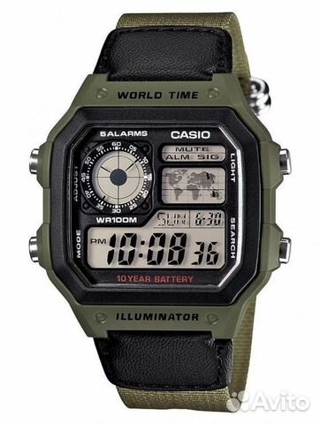 Часы наручные casio AE-1200WHB-3B Часы наручные casio AE-1200WHB-3B