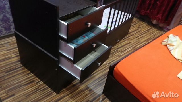 Детская кроватка фея, венге Детская кроватка фея, венге