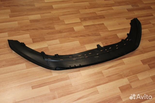 Спойлер переднего бампера Поло Седан дорестайлинг