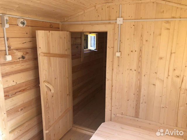 Баня перевозная с утеплением керамзит